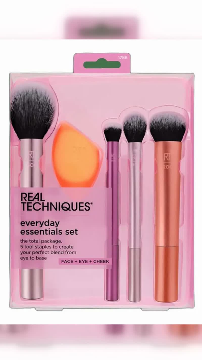 Kit Real Techniques Everyday Essentials 5 Peças