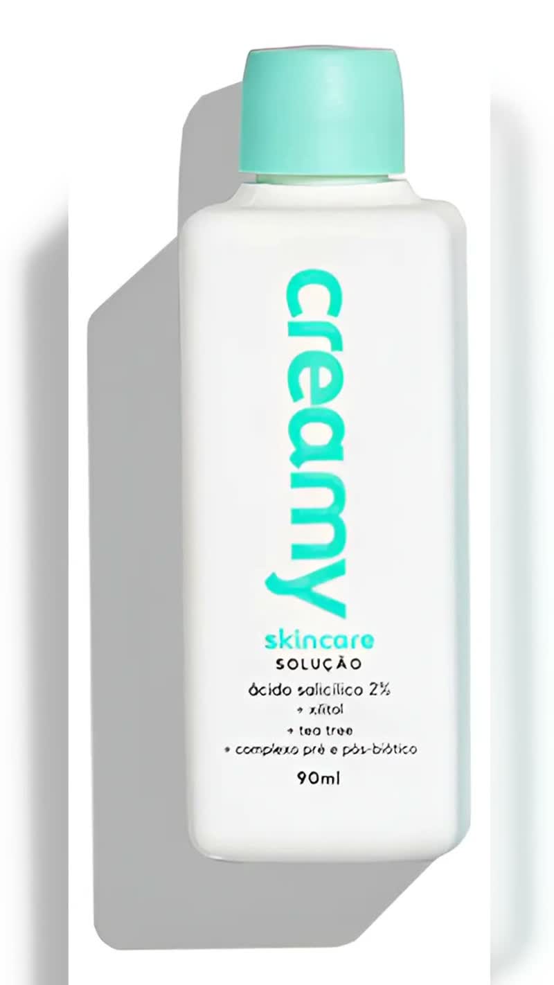 Creamy Skincare Tônico Ácido Salicílico 90ml