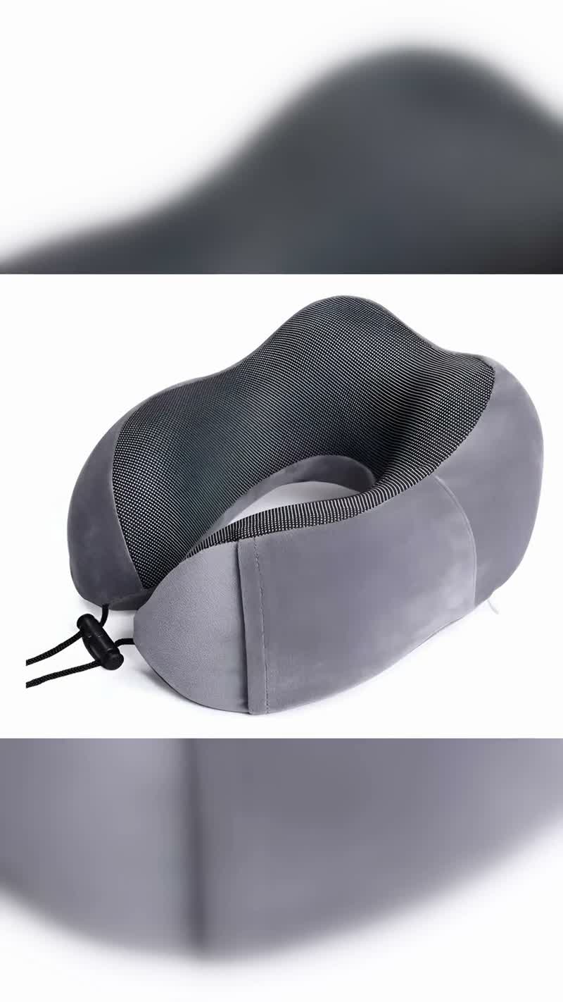 Travesseiro de Pescoço para Viagem Ergonômico com Capa Lavável