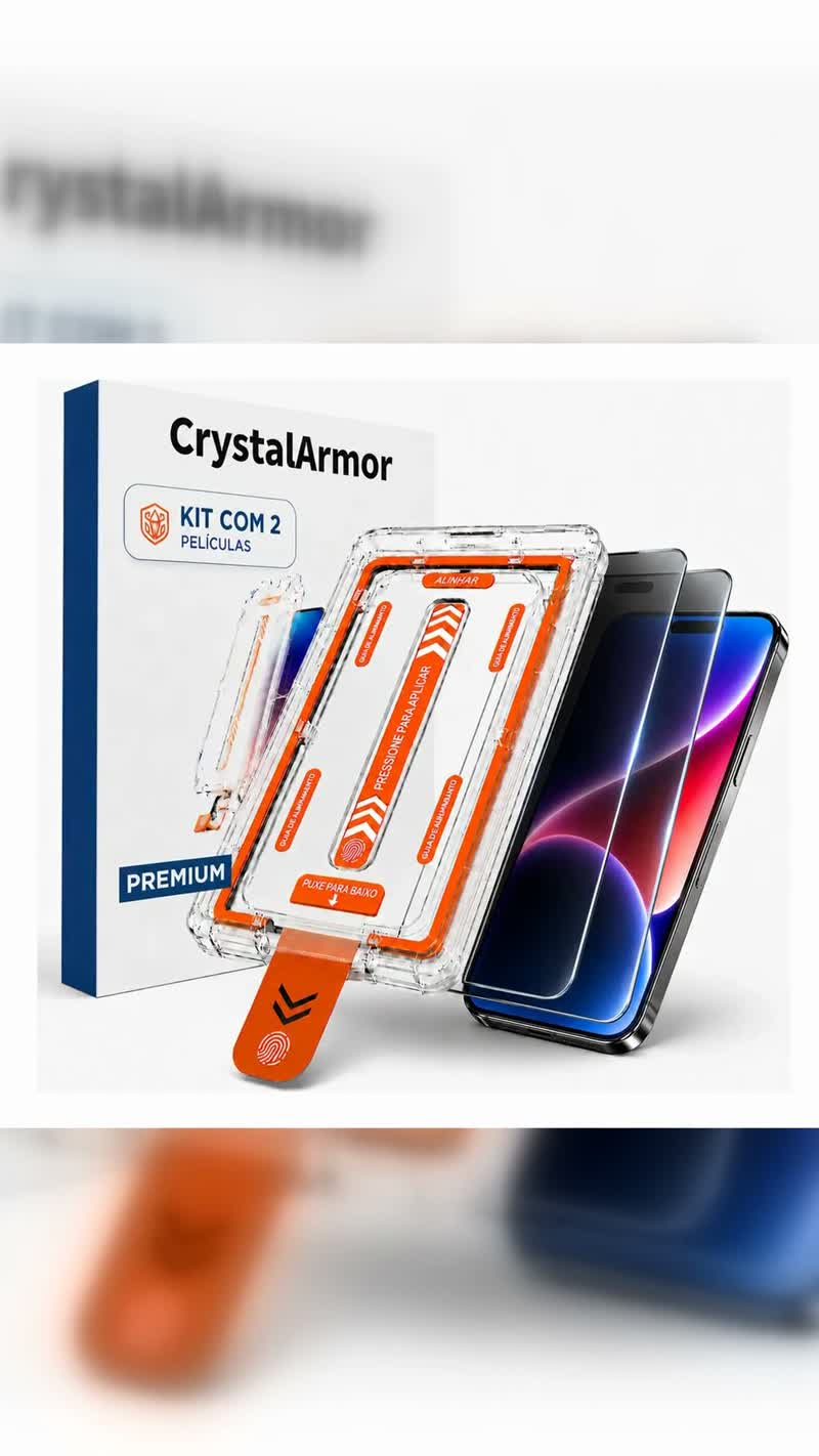 Kit 2 Películas 3D de Privacidade Anti-Spy iPhone