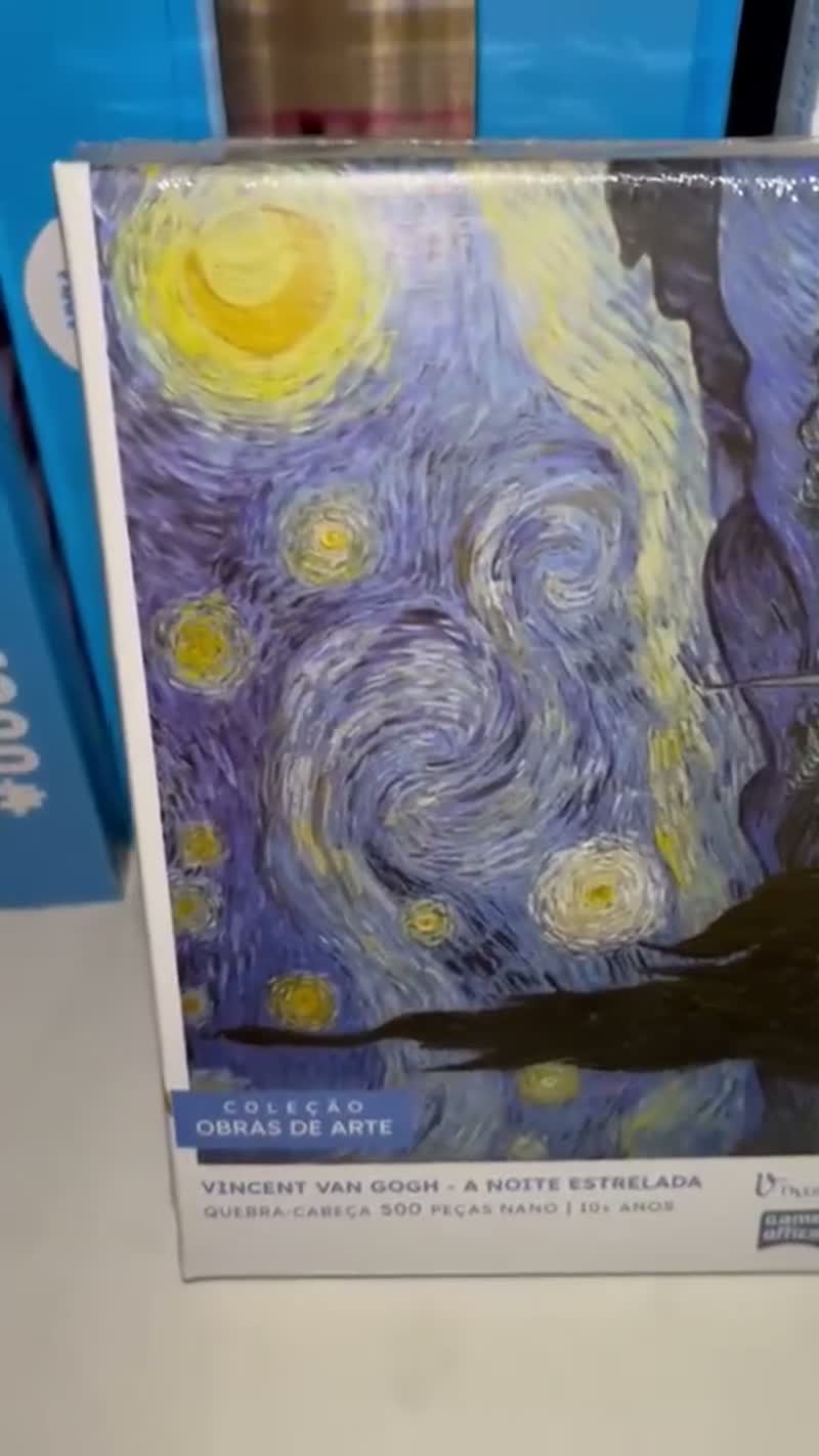 Quebra-cabeça 500 Peças Van Gogh A Noite Estrelada