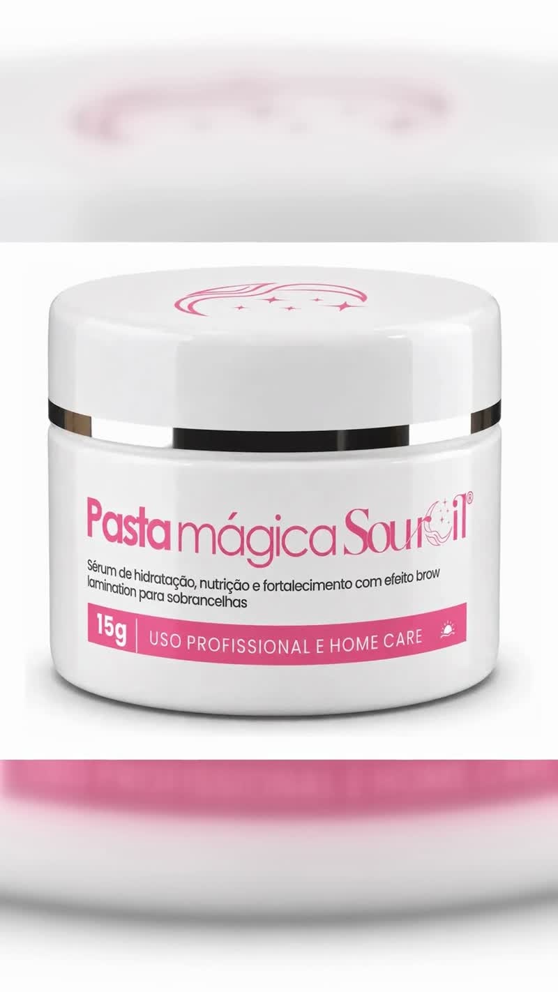 Gel de Sobrancelhas SourCil Pasta Mágica Brow Lamination 15g