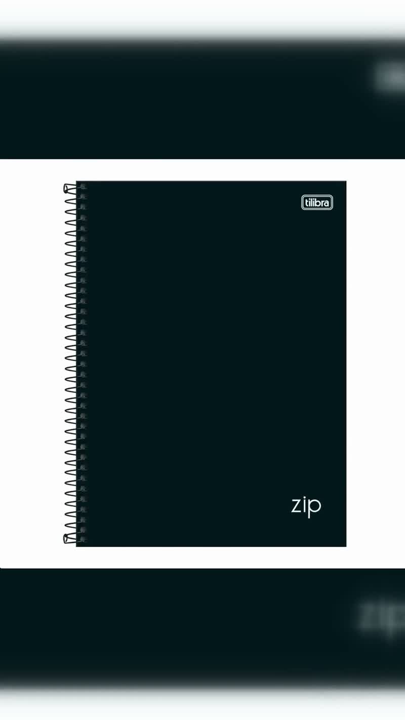 Caderno Universitário 10 Matérias Zip Tilibra