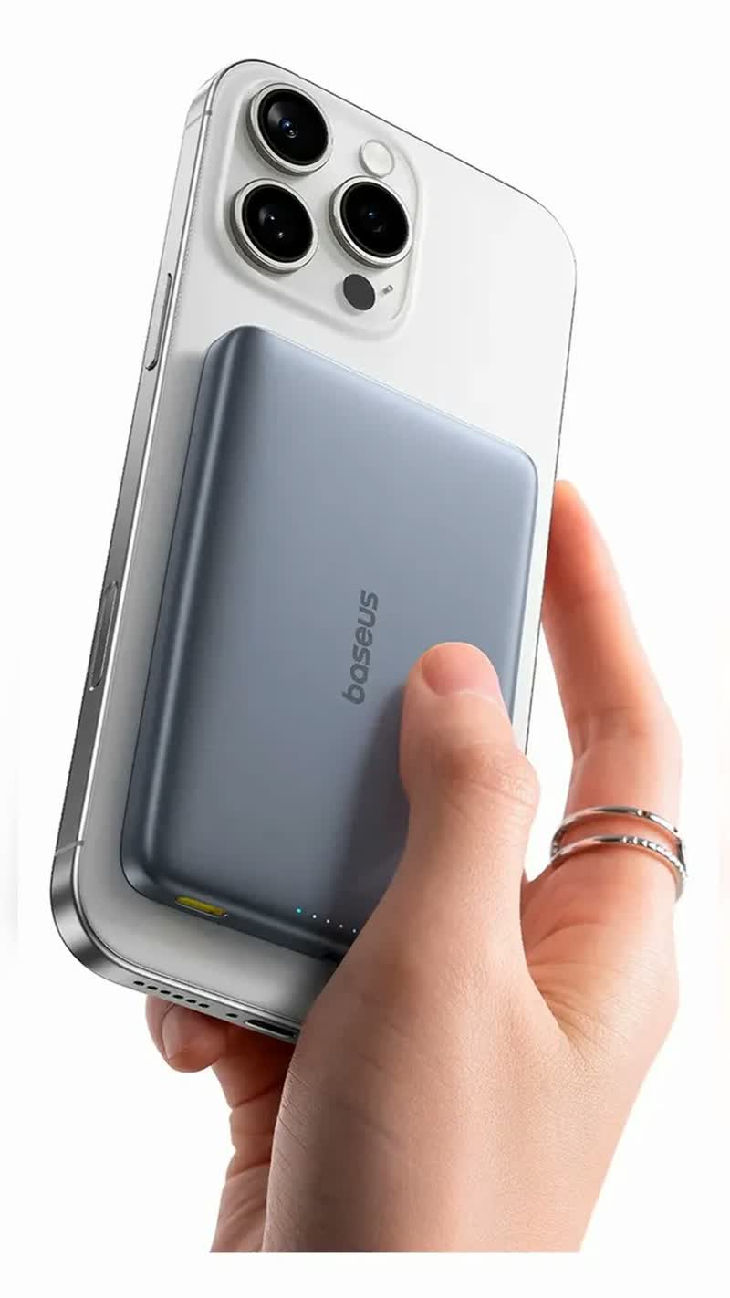 Carregador Baseus AM41 MagSafe Qi2 Power Bank 10000mAh