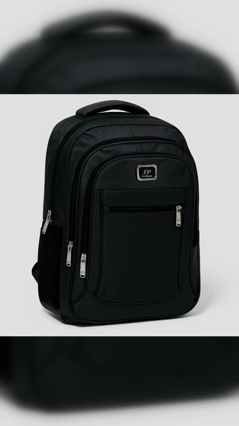Mochila Grande com Alça Reforçada e Compartimento para Notebook
