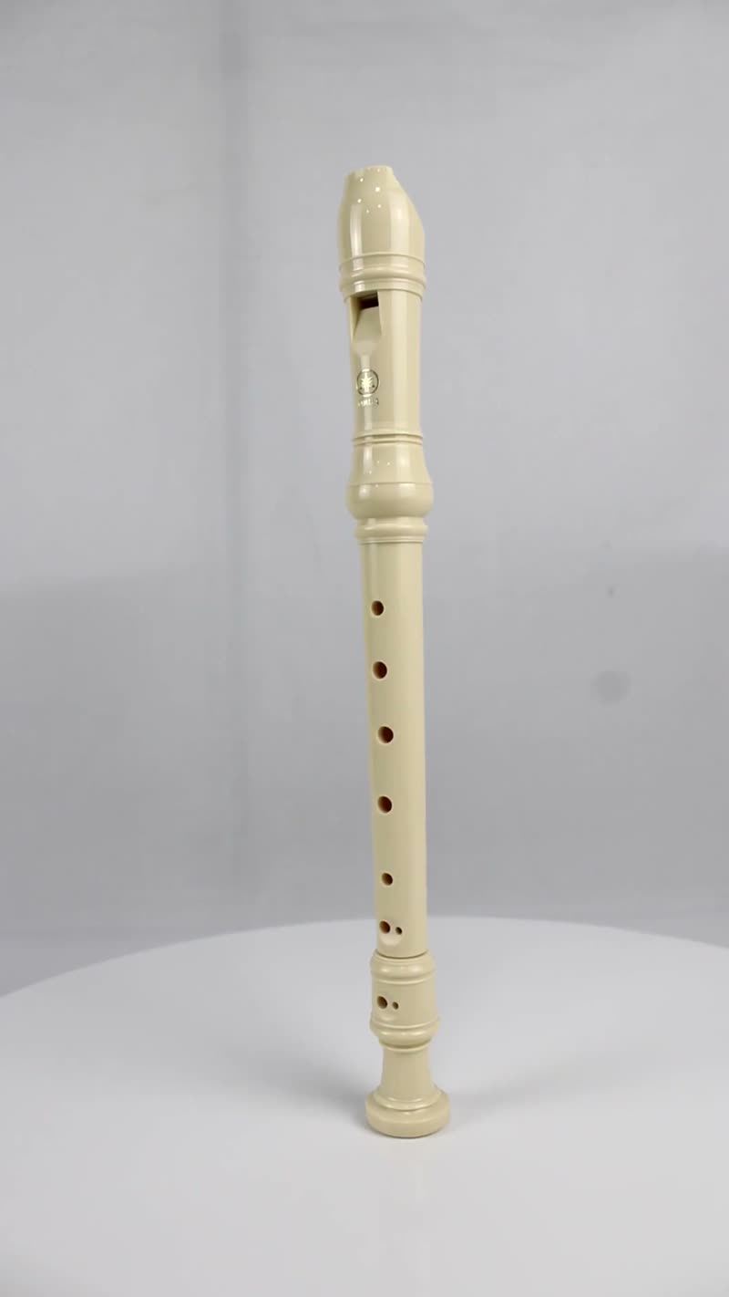 Flauta Doce Soprano Barroca Yamaha YRS-24B com Capa