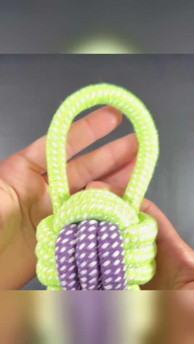 Kit 4 Brinquedos de Corda Resistente para Cachorro