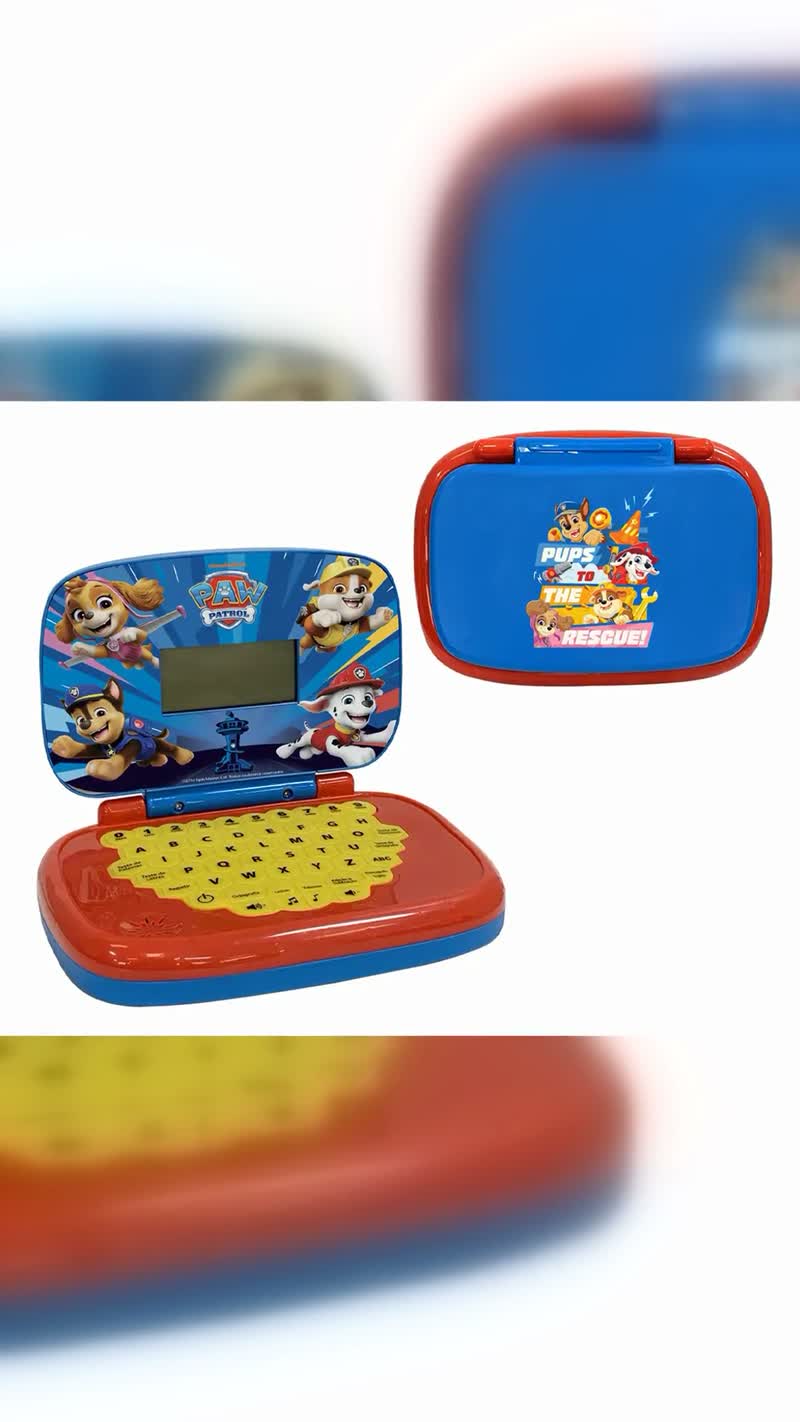 Laptop Infantil Bilíngue Patrulha Canina, Candide