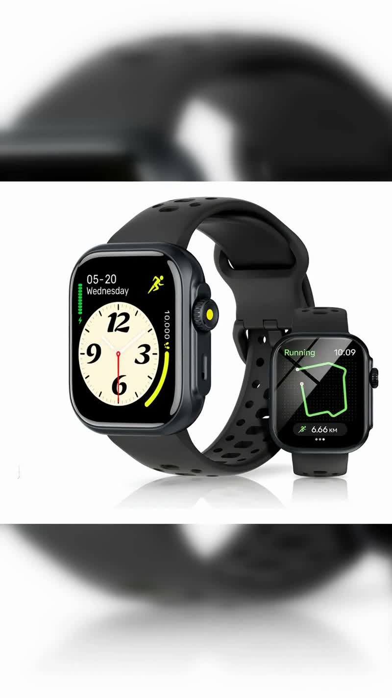 Smartwatch Bettdow FB041 com GPS, Alexa e Chamadas, à Prova d'Água