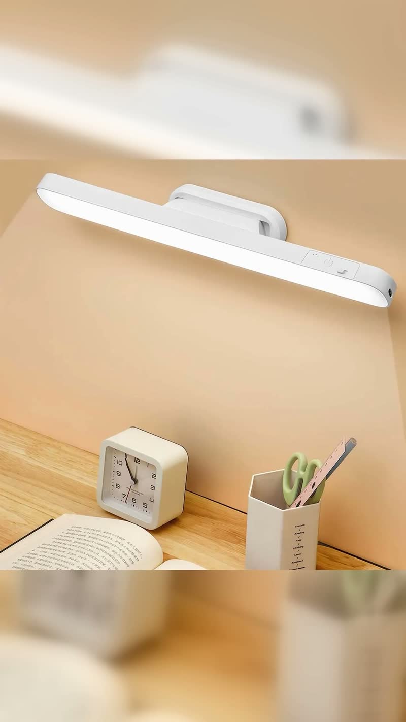 Luminária LED Recarregável Sem Fio Magnética 30cm para Armário