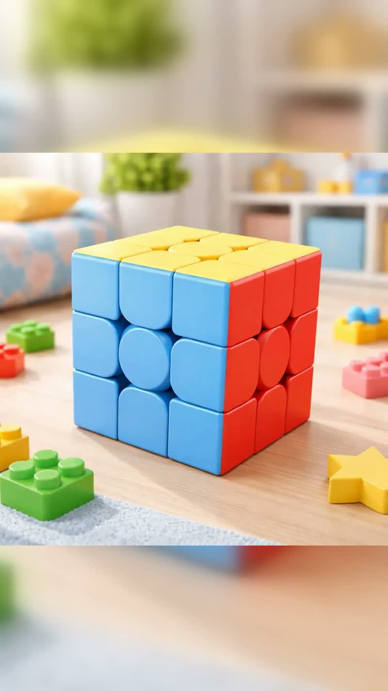 Cubo Mágico Profissional 3x3x3 Moyu de Giro Rápido