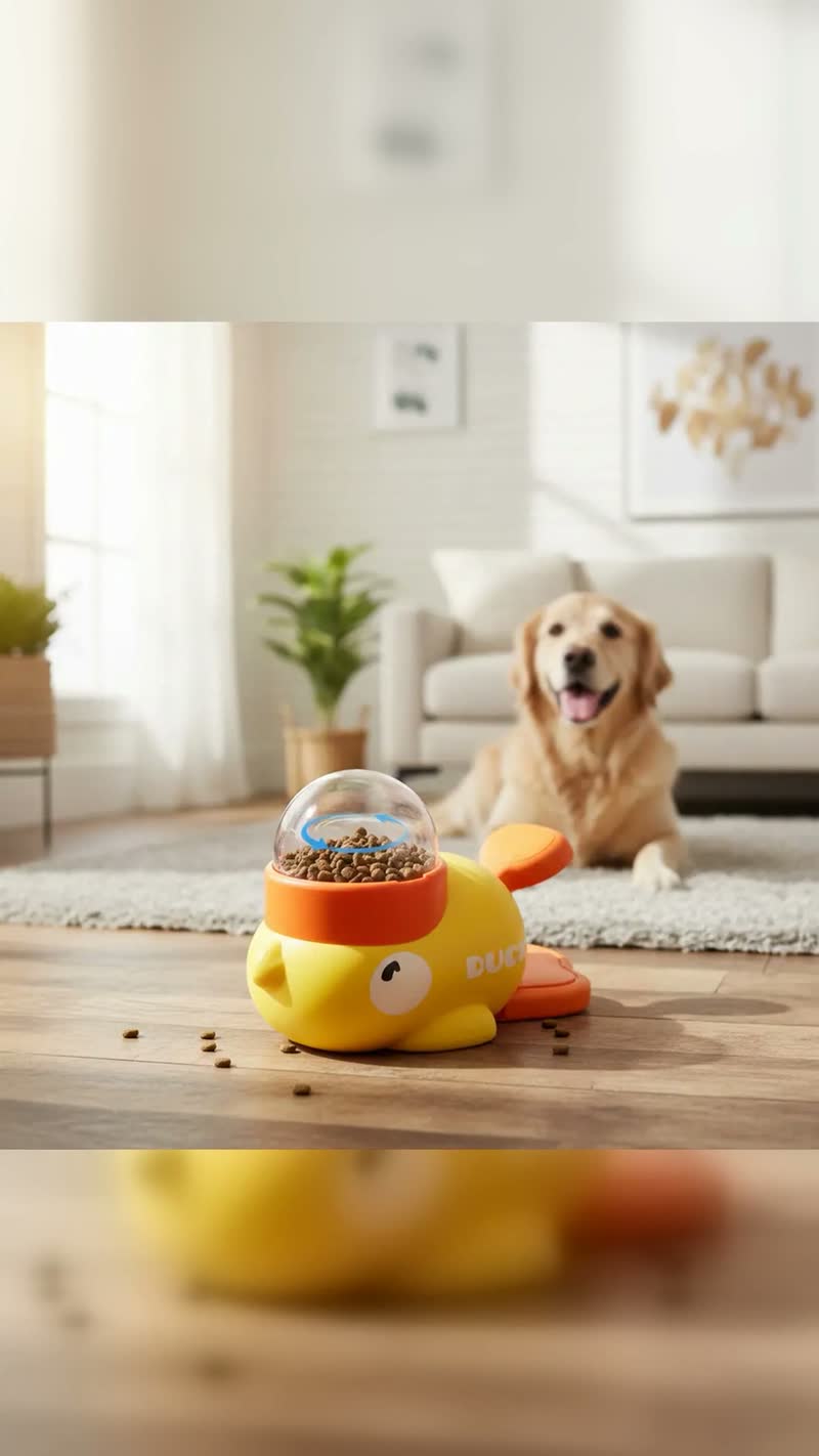 Brinquedo Interativo Alimentador Lento para Cães Jambo Pet