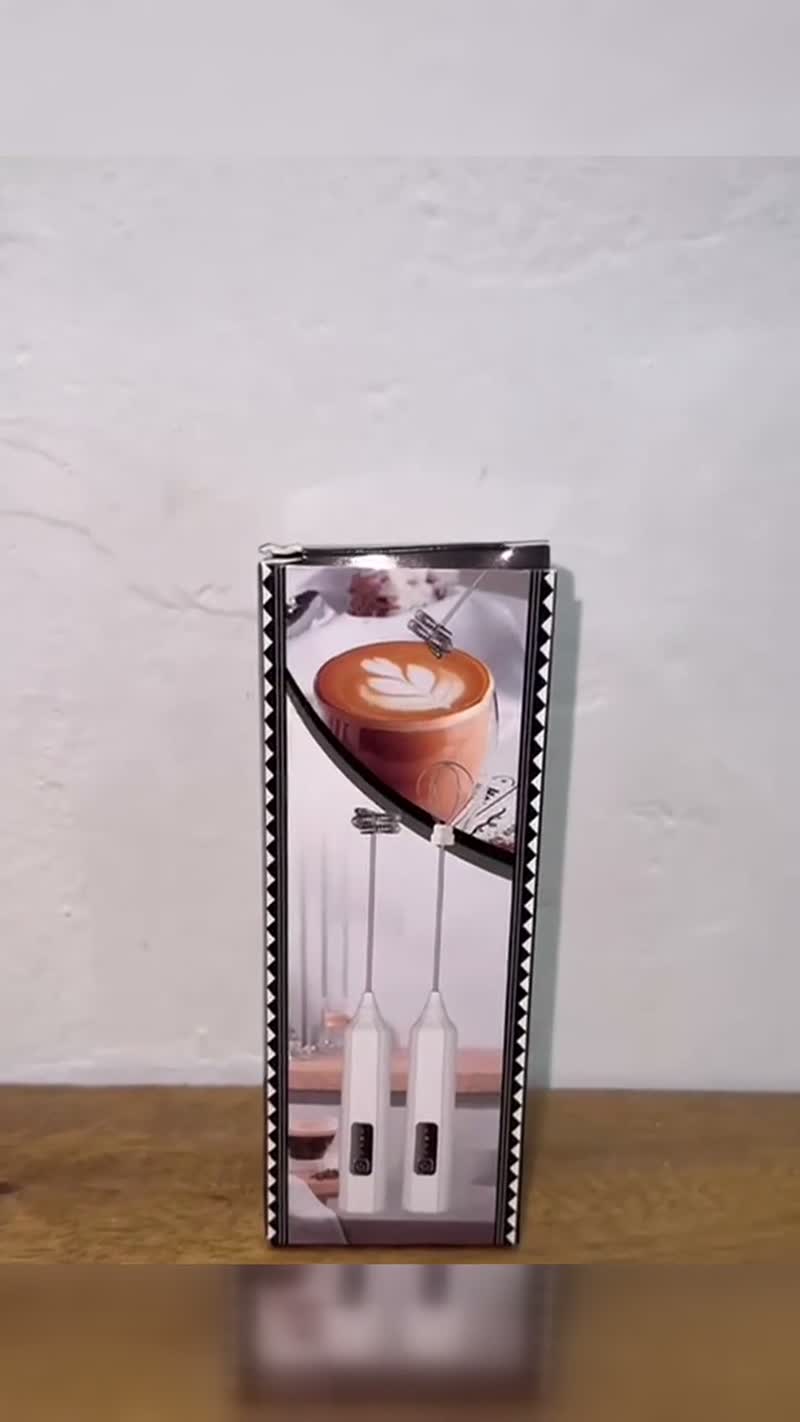 Mini Mixer Misturador de Bebidas Elétrico 2 em 1 Recarregável