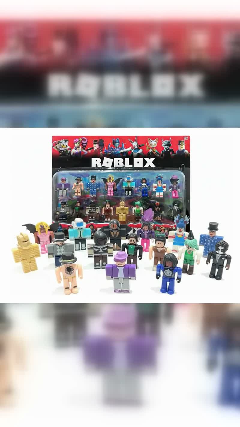 Kit 16 Bonecos Roblox Articulados 7 cm