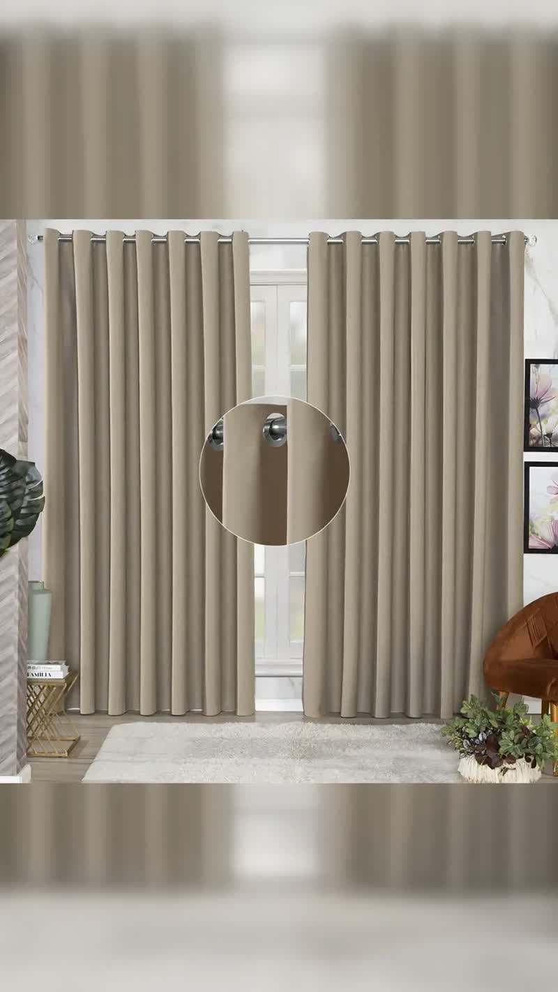 Cortina Blackout Tecido Grosso 2,80x2,30