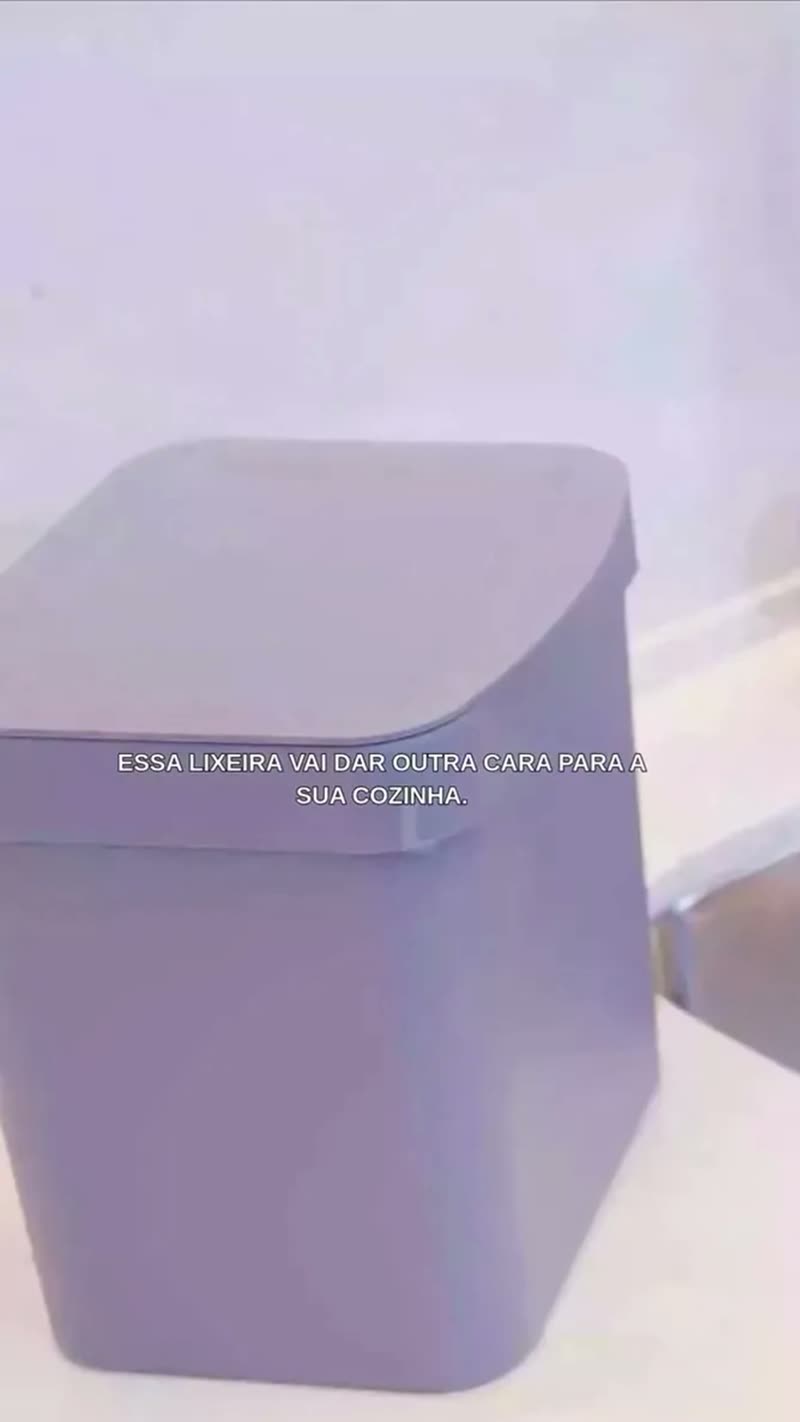 Lixeira de Pia com Tampa 4,7 Litros