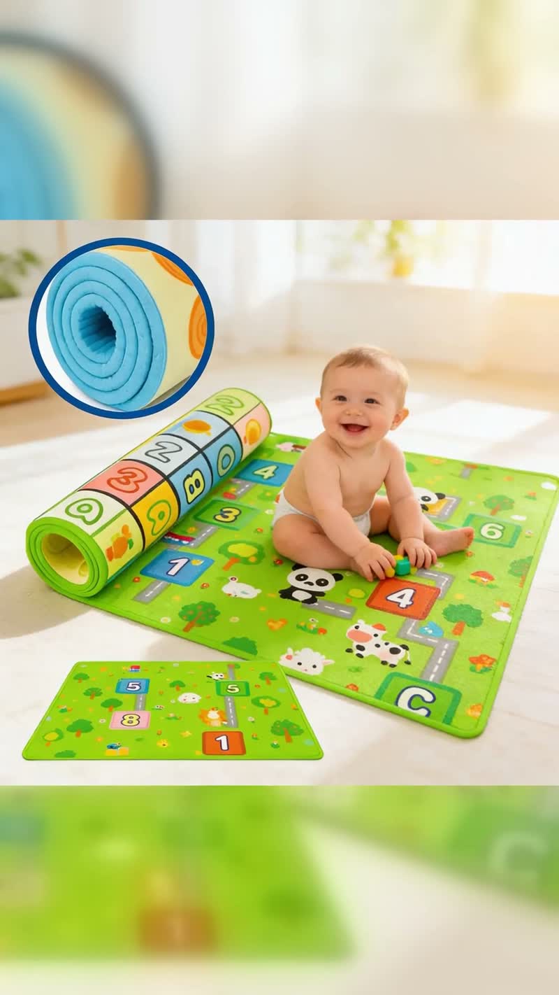 Tapete Tatame Interativo Térmico Infantil